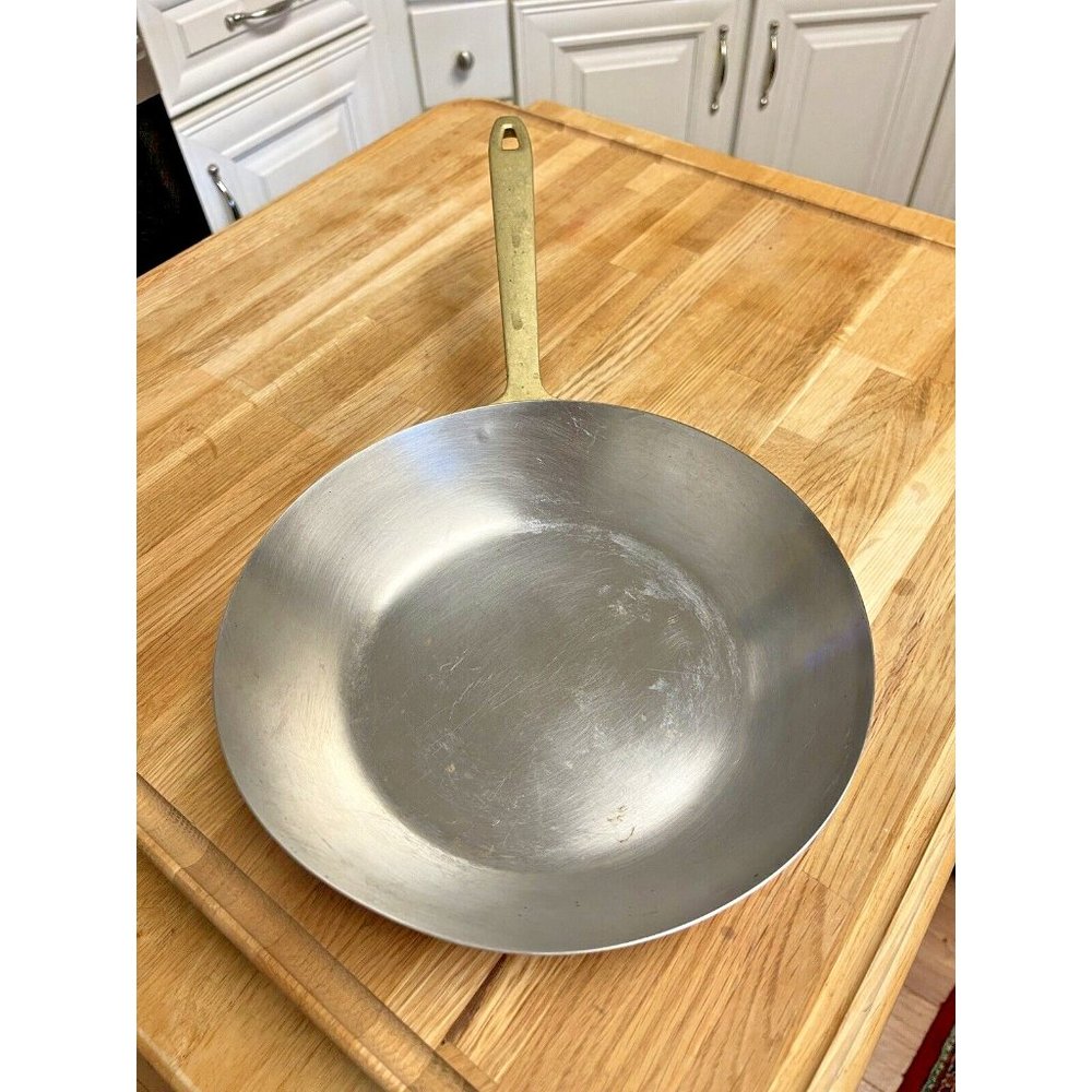 Paul Revere Ware Vintage Copper 8 1/2 inch Sauté Skillet Frying Pan with Handle
